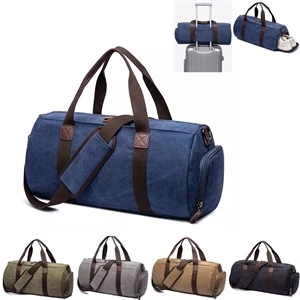 Canvas Duffle Bag | https://www.bestnamebadges.com