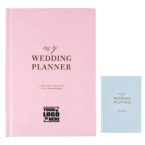 A5 Hard Cover Wedding Planner | https://www.bestnamebadges.com