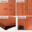 Business Portfolio Padfolio Pu Leather Folder | https://www.bestnamebadges.com