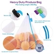 Reusable Mesh Produce Bags Size S | https://www.bestnamebadges.com
