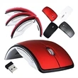 2.4Ghz Wireless Folding Mouse | https://www.bestnamebadges.com