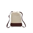 Heavy Canvas Sport Backpack w/ Self-Fabric Adjustable Straps | https://www.bestnamebadges.com