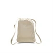 Heavy Canvas Sport Backpack w/ Self-Fabric Adjustable Straps | https://www.bestnamebadges.com