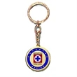 0.75 inch Metal Hard Enamel KEY TAGS | https://www.bestnamebadges.com
