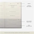 The Gratitude Journal | https://www.bestnamebadges.com