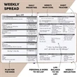 2024 A5 Weekly & Monthly Life Planner | https://www.bestnamebadges.com