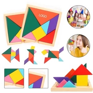 Wooden Tangram Puzzles