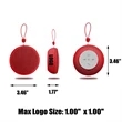 Mini Waterproof Bluetooth Speaker | https://www.bestnamebadges.com