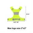 Reflective Safety Vest | https://www.bestnamebadges.com