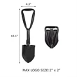 Large Multifunctional Folding Engineer Shovel | https://www.bestnamebadges.com