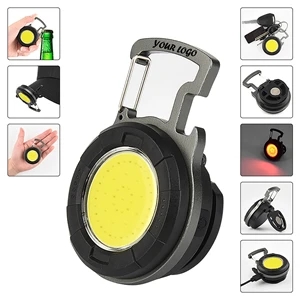 Rechargeable Round Mini Camping Emergency Flashlight