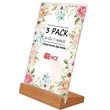 L-shaped Table Menu Display Stand | https://www.bestnamebadges.com