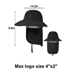 Wide Brim Fishing Hat | https://www.bestnamebadges.com