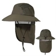 Wide Brim Fishing Hat | https://www.bestnamebadges.com