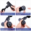 Rechargable Mini Massage Fascial Gun | https://www.bestnamebadges.com