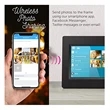 7" Wifi Digital Photo Frame With Weather | https://www.bestnamebadges.com