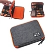 Travel Organizer Electronics Cord Case | https://www.bestnamebadges.com