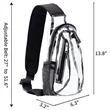 Clear Sling Bag | https://www.bestnamebadges.com
