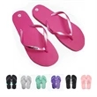 Summer Plain Flip Flops | https://www.bestnamebadges.com