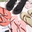 Summer Plain Flip Flops | https://www.bestnamebadges.com