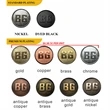 1.25 inch Metal Soft Enamel KEY TAGS | https://www.bestnamebadges.com