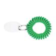 EVA Bracelet Wrist Coil w/Tag Keyring | https://www.bestnamebadges.com