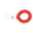 EVA Bracelet Wrist Coil w/Tag Keyring | https://www.bestnamebadges.com