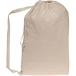 Natural Cotton Laundry Bags for Collegiate (20" x 28") | https://www.bestnamebadges.com