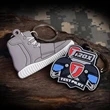 Custom 2D PVC Key Chain 1"-2.5" | https://www.bestnamebadges.com