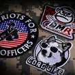 2"-5" Patches Embroidered Coverage 100% | https://www.bestnamebadges.com