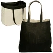 Reversable Jute/Cotton Bag | https://www.bestnamebadges.com