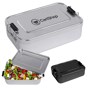 Grip Latch Aluminum Bento Box | https://www.bestnamebadges.com