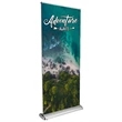 33.5" Dual Retractable Banner Kit | https://www.bestnamebadges.com