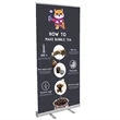36" Econo Retractable Banner Kit | https://www.bestnamebadges.com