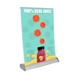 Large 11.75" x 16.5 Mini Retractable Banner Kit | https://www.bestnamebadges.com