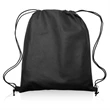 Tri Color Non-Woven Drawstring Backpack W/ Mesh Pocket | https://www.bestnamebadges.com