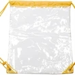 Clear Cinch Up Bag Plastic Drawstring Backpacks (14" x 17") | https://www.bestnamebadges.com