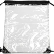 Clear Cinch Up Bag Plastic Drawstring Backpacks (14" x 17") | https://www.bestnamebadges.com