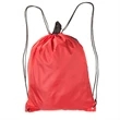 Two Color Reflector Strips Drawstring Backpacks (15.75"x20") | https://www.bestnamebadges.com