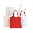 Customized Basic Cotton Tote Bag | https://www.bestnamebadges.com