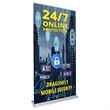 33.5" Ultimate Retractable Banner Kit | https://www.bestnamebadges.com