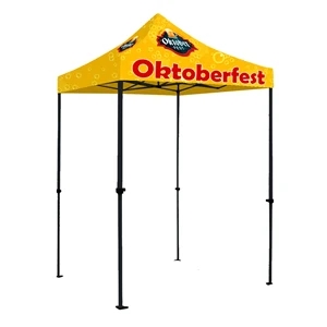5' x 5' Canopy w/30 mm Steel Black Frame and Bag