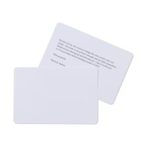 Happy Holidays Greeting Card | https://www.bestnamebadges.com