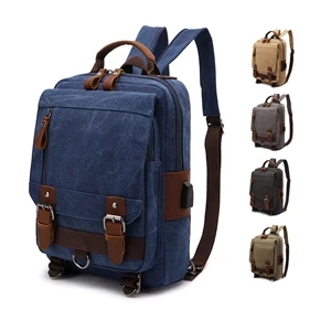 Mini Canvas Backpack