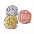 1" Sandblast Lapel Pins | https://www.bestnamebadges.com