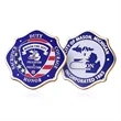 Hard Enamel Challenge Coins, 1.5"-3" | https://www.bestnamebadges.com
