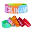 One-Inch Wide Silicone Wristband | https://www.bestnamebadges.com
