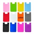 Silicone Single Pocket Adhesive Backing Phone Wallet | https://www.bestnamebadges.com