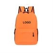 Solid Color School Student Backpack | https://www.bestnamebadges.com