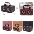 Wooden Bluetooth Speaker Wireless With Handle | https://www.bestnamebadges.com